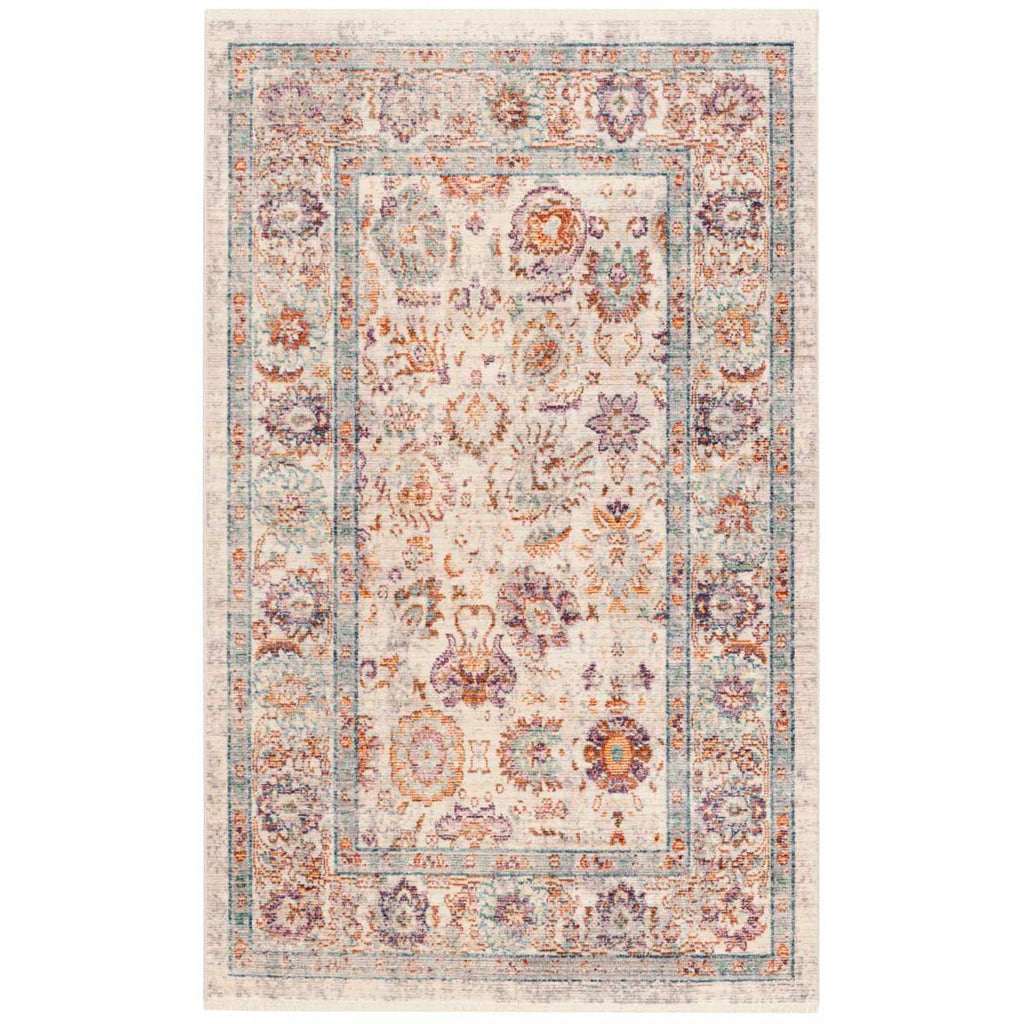 Safavieh Illusion Rug Collection ILL710D - Cream / Purple