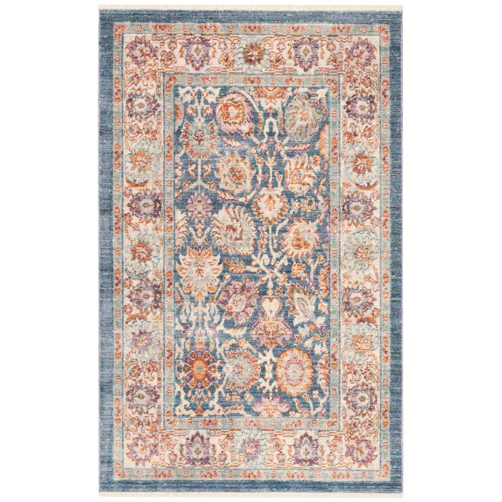 Safavieh Illusion Rug Collection ILL710M - Blue / Creme