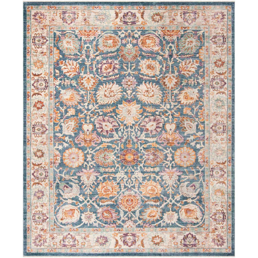 Safavieh Illusion Rug Collection ILL710M - Blue / Creme