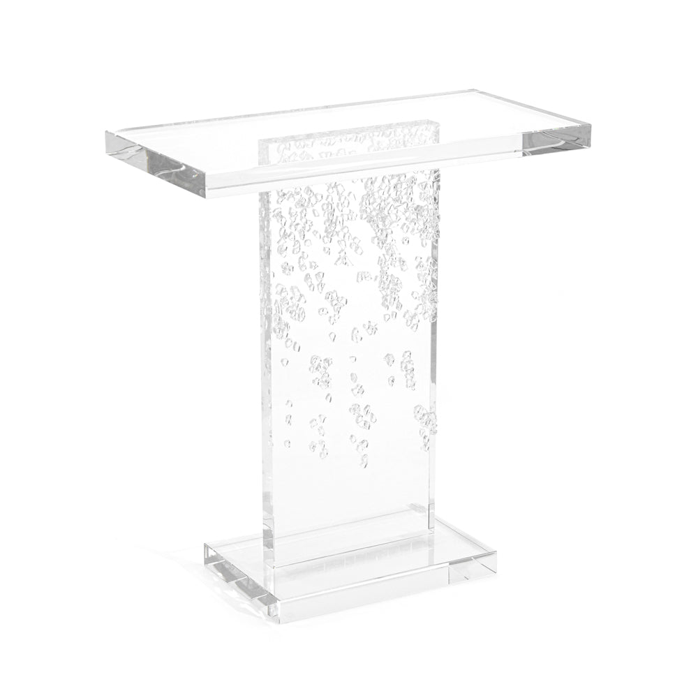 Crystal Glass Drops Accent Table | John-Richard - JFD-0289