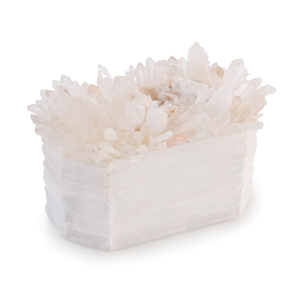 Crystals On White Box | John-Richard - JRA-10086