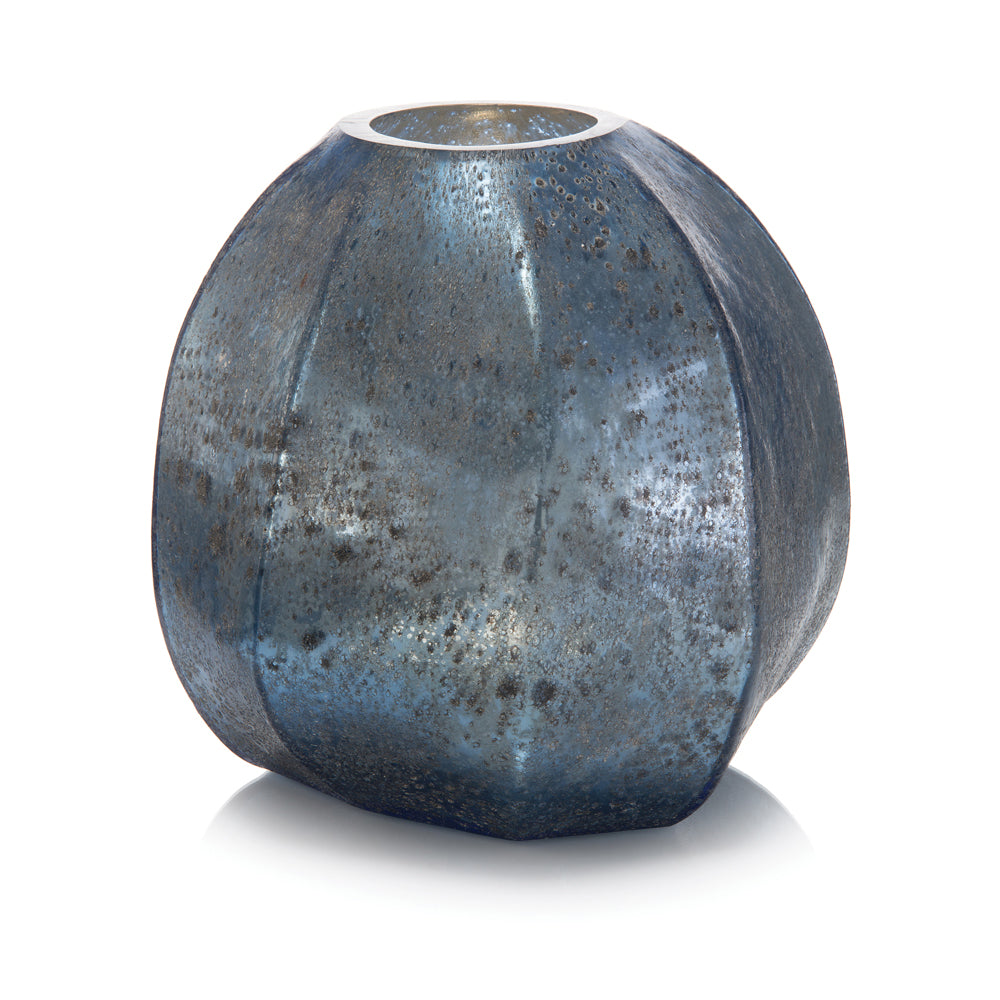 Hint Of Blue Oval Vase | John-Richard - JRA-11257