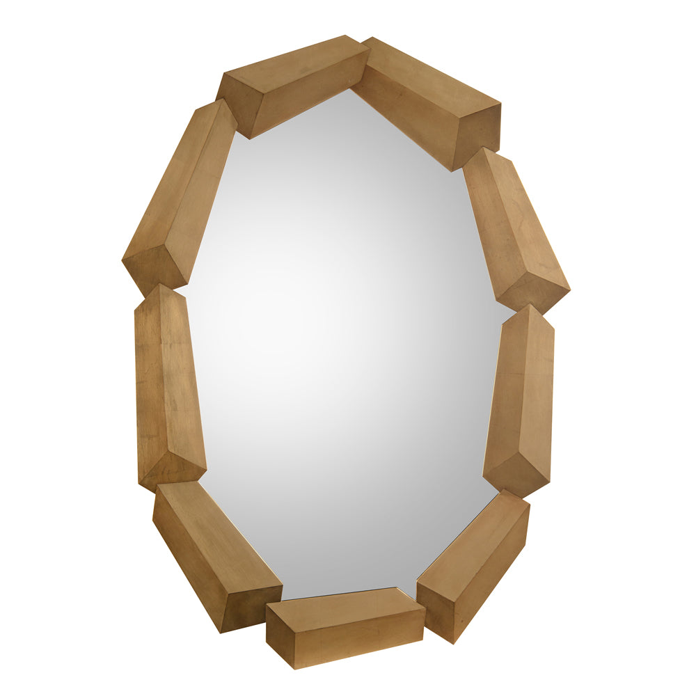 Trompe L'Oeil Mirror Gold | John Richard - JRM-1239