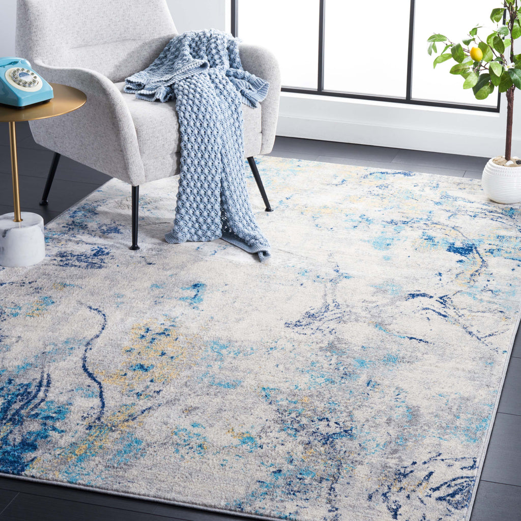 Safavieh Jasper Rug Collection: JSP129A - Ivory / Blue