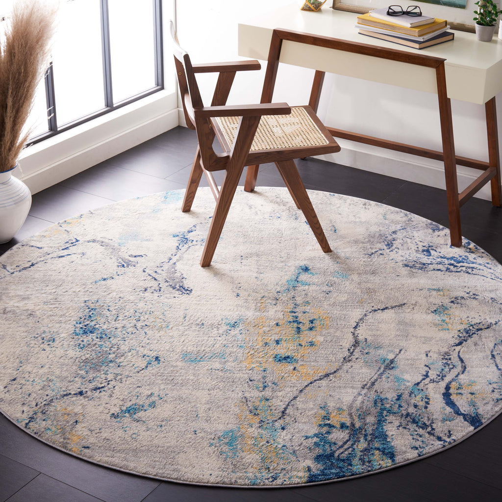 Safavieh Jasper Rug Collection: JSP129A - Ivory / Blue