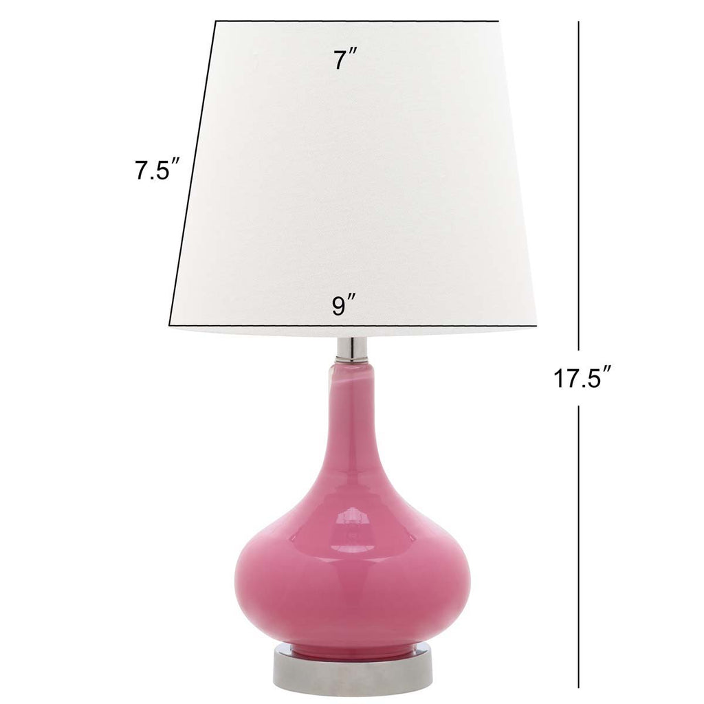 Safavieh Amy Mini Table Lamp-Purple