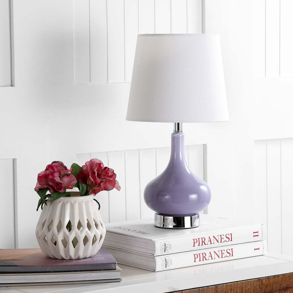 Safavieh Amy Mini Table Lamp-Purple