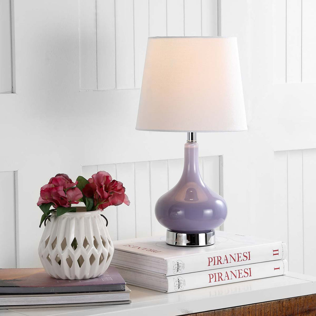 Safavieh Amy Mini Table Lamp-Purple