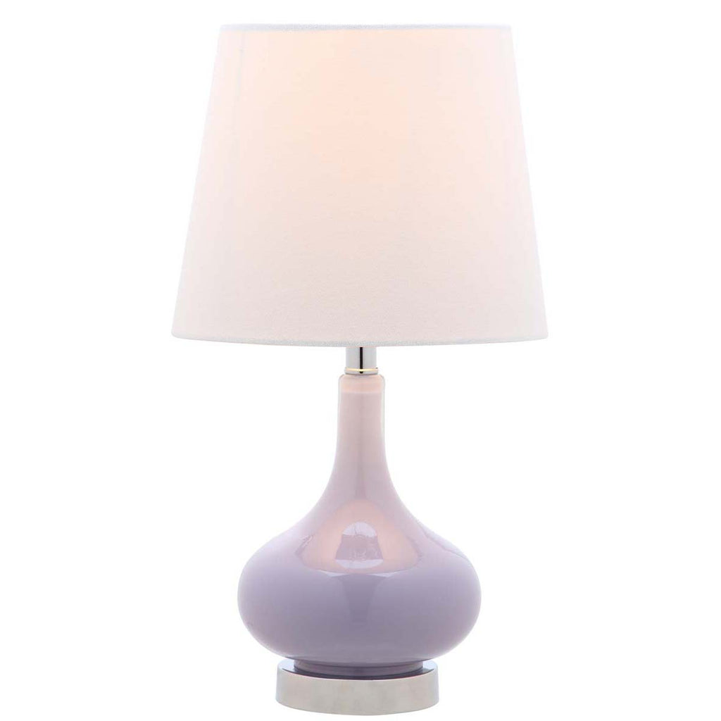 Safavieh Amy Mini Table Lamp-Purple