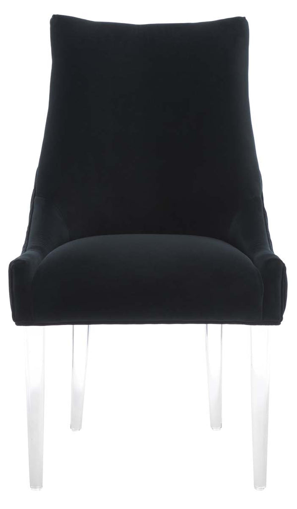 Safavieh Couture De Luca Acrylic Leg Dining Chair - Black