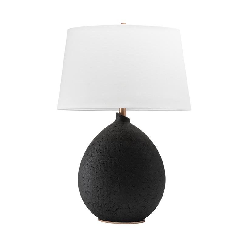 Hudson Valley Lighting 1 Light Table Lamp - Dusk Black