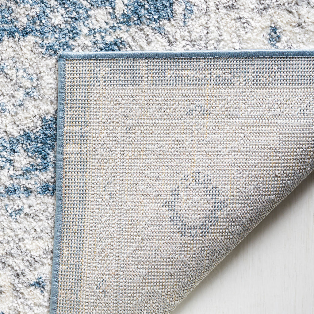 Safavieh Layla Collection, LAY101M - Blue / Ivory Grey