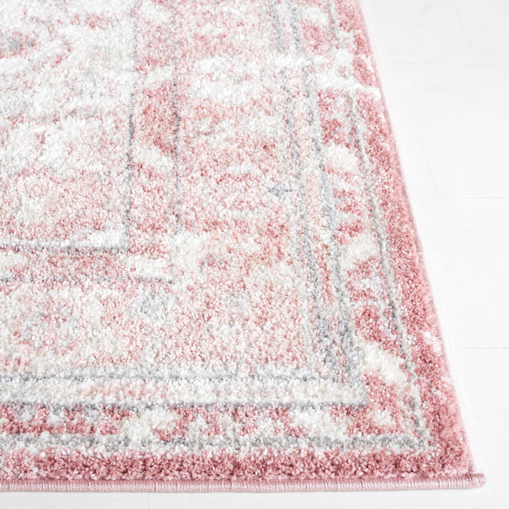 Safavieh Layla Collection, LAY108U - Ivory Grey / Pink