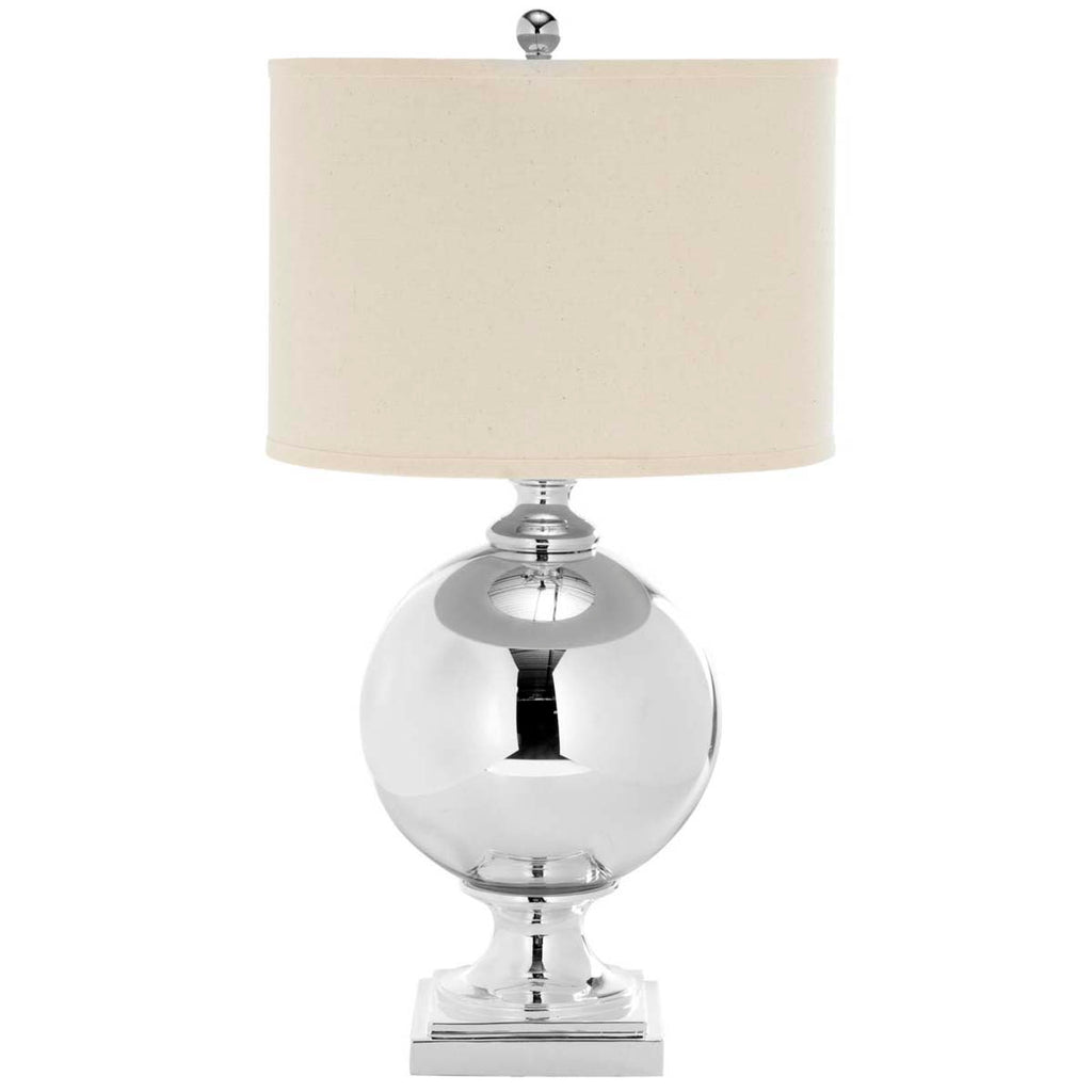 Safavieh Alcott 28 Inch H Mercury Glass Table Lamp -Silver