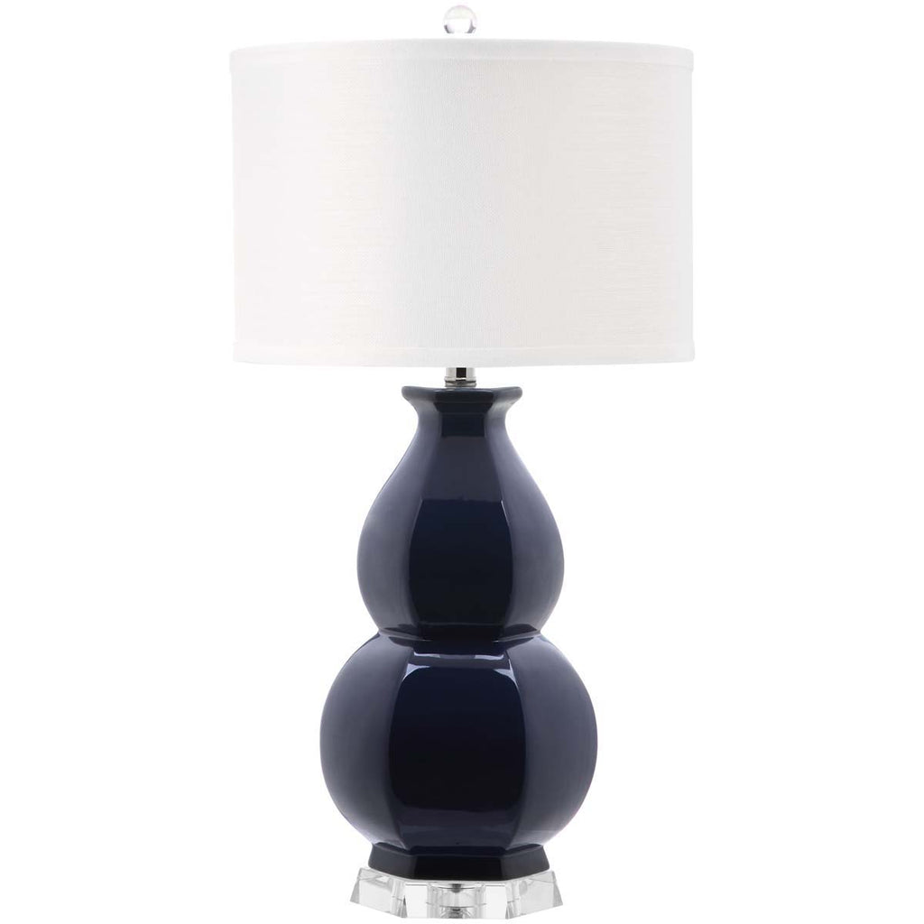 Safavieh Jinuper 30 Inch H Navy Table Lamp-Navy