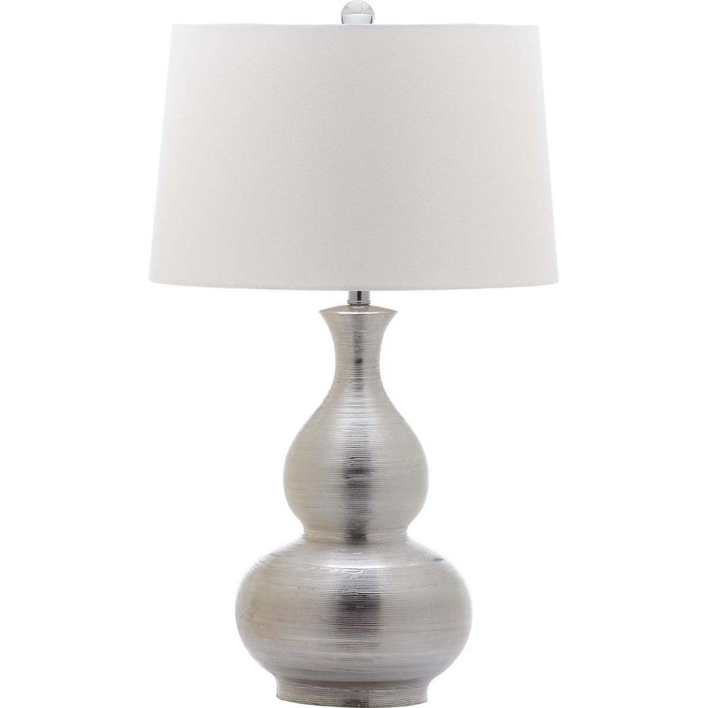 Safavieh Cahaba 31 Inch H Table Lamp-Silver