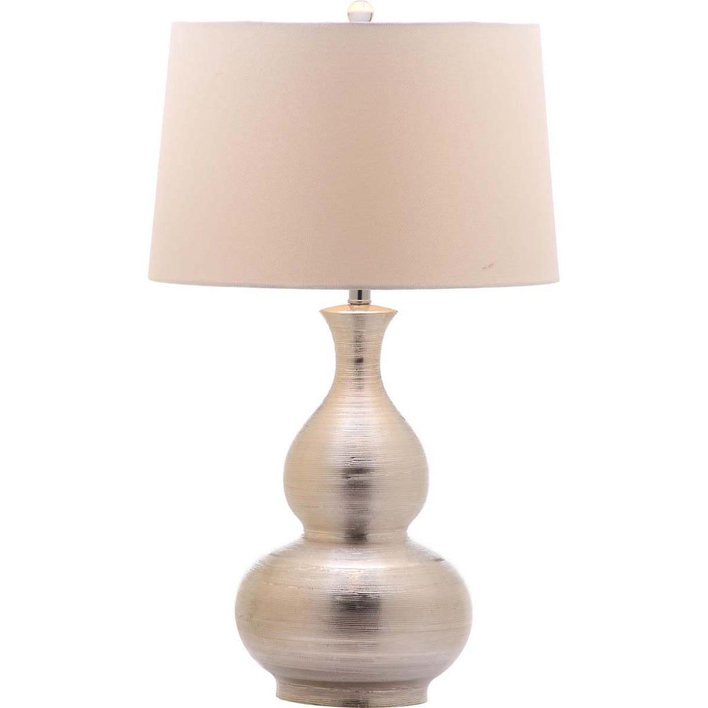 Safavieh Cahaba 31 Inch H Table Lamp-Silver