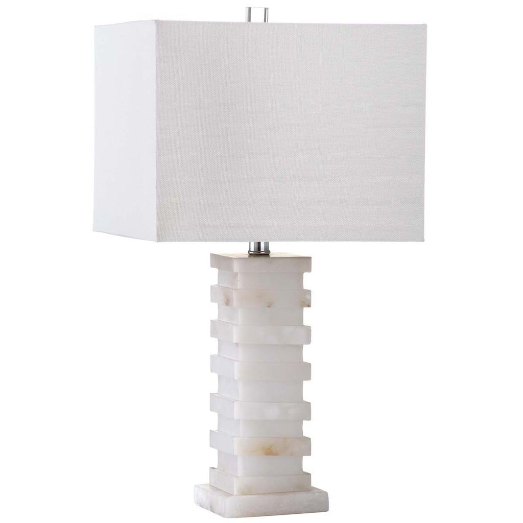 Safavieh Cinder 24.5 Inch H Table Lamp - White