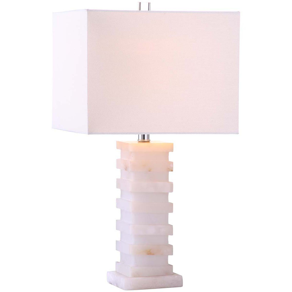 Safavieh Cinder 24.5 Inch H Table Lamp - White