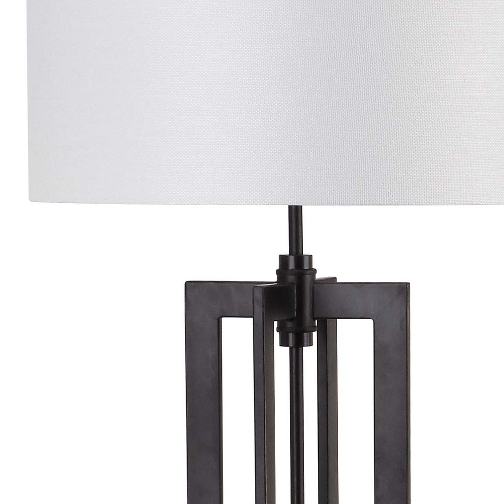 Safavieh Tanya 59 Inch H Tower Floor Lamp - Brown