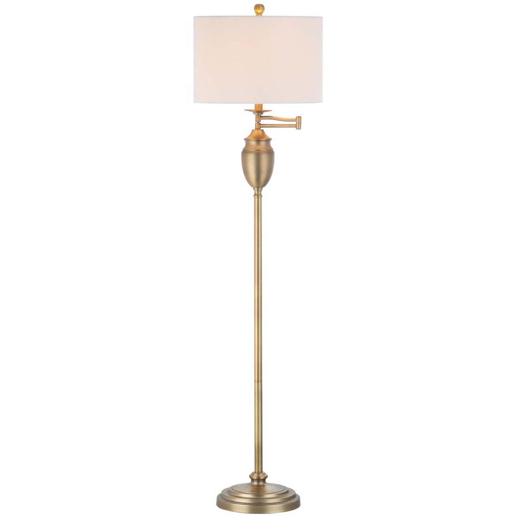 Safavieh Antonia 60 Inch H Floor Lamp-Gold