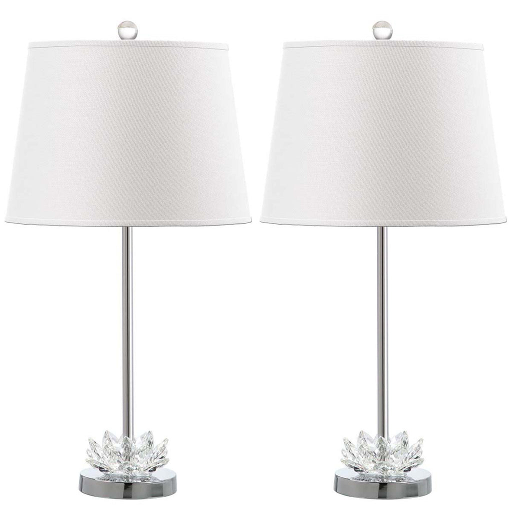 Safavieh Beverly 23-Inch H Table Lamp-Clear (Set of 2)