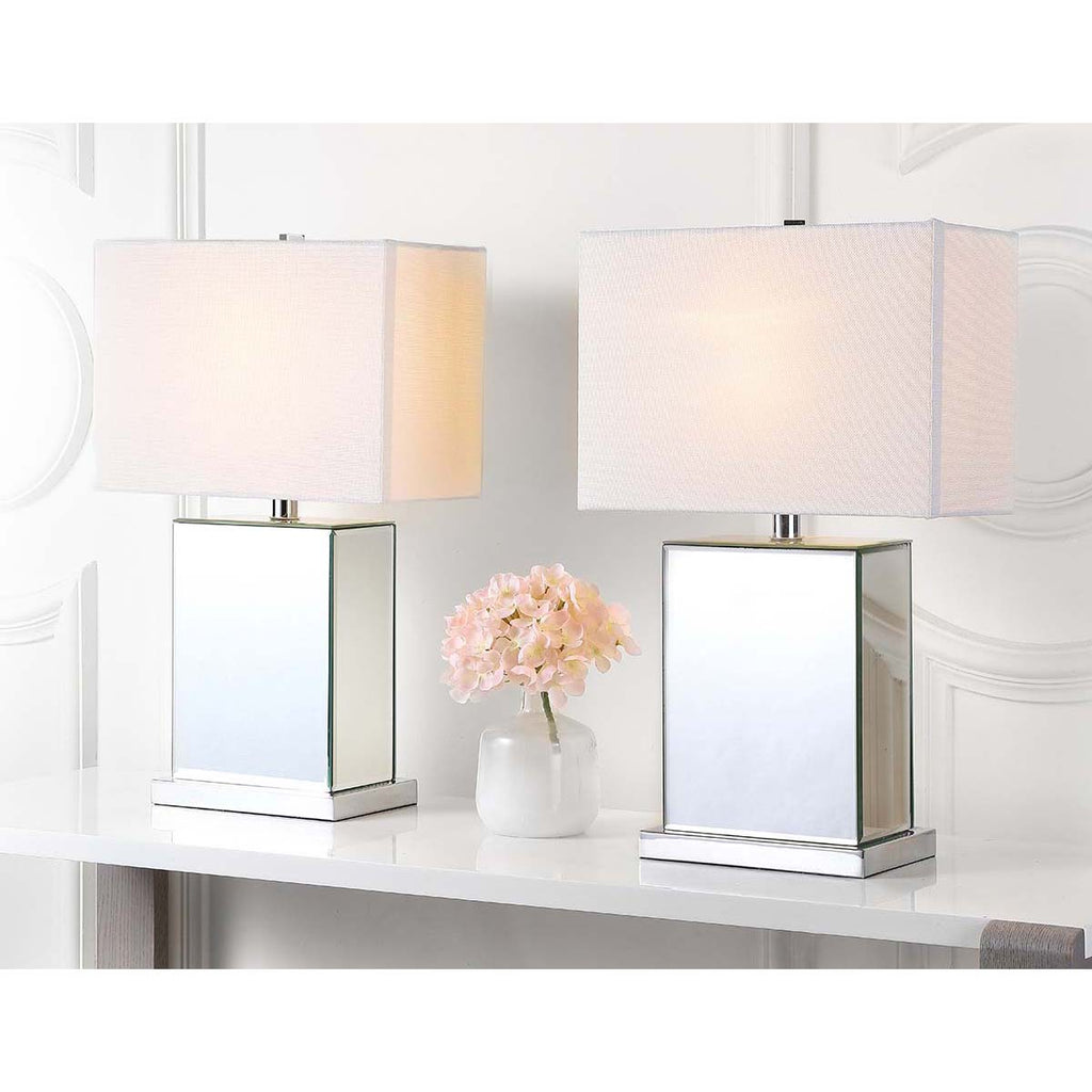 Safavieh Dana 23 Inch H Table Lamp-Clear (Set of 2)