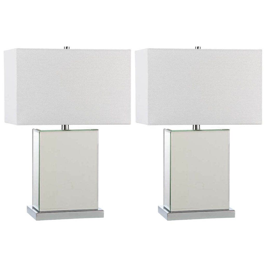 Safavieh Dana 23 Inch H Table Lamp-Clear (Set of 2)