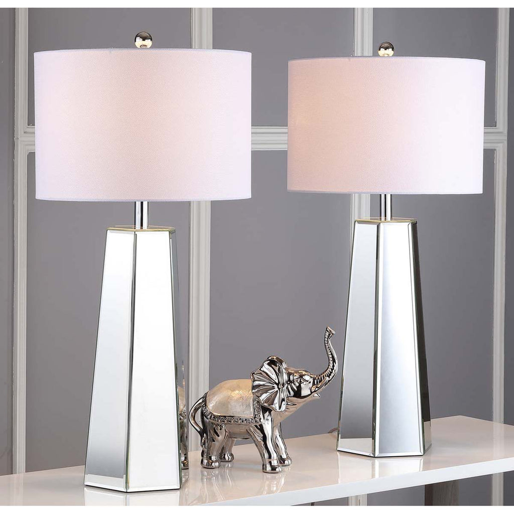 Safavieh Janice 31.5 Inch H Table Lamp-Clear (Set of 2)