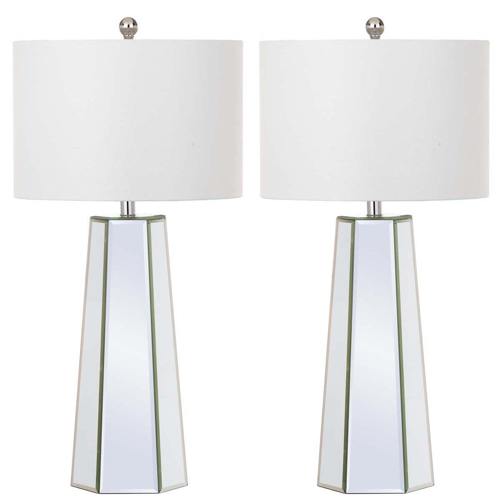 Safavieh Janice 31.5 Inch H Table Lamp-Clear (Set of 2)