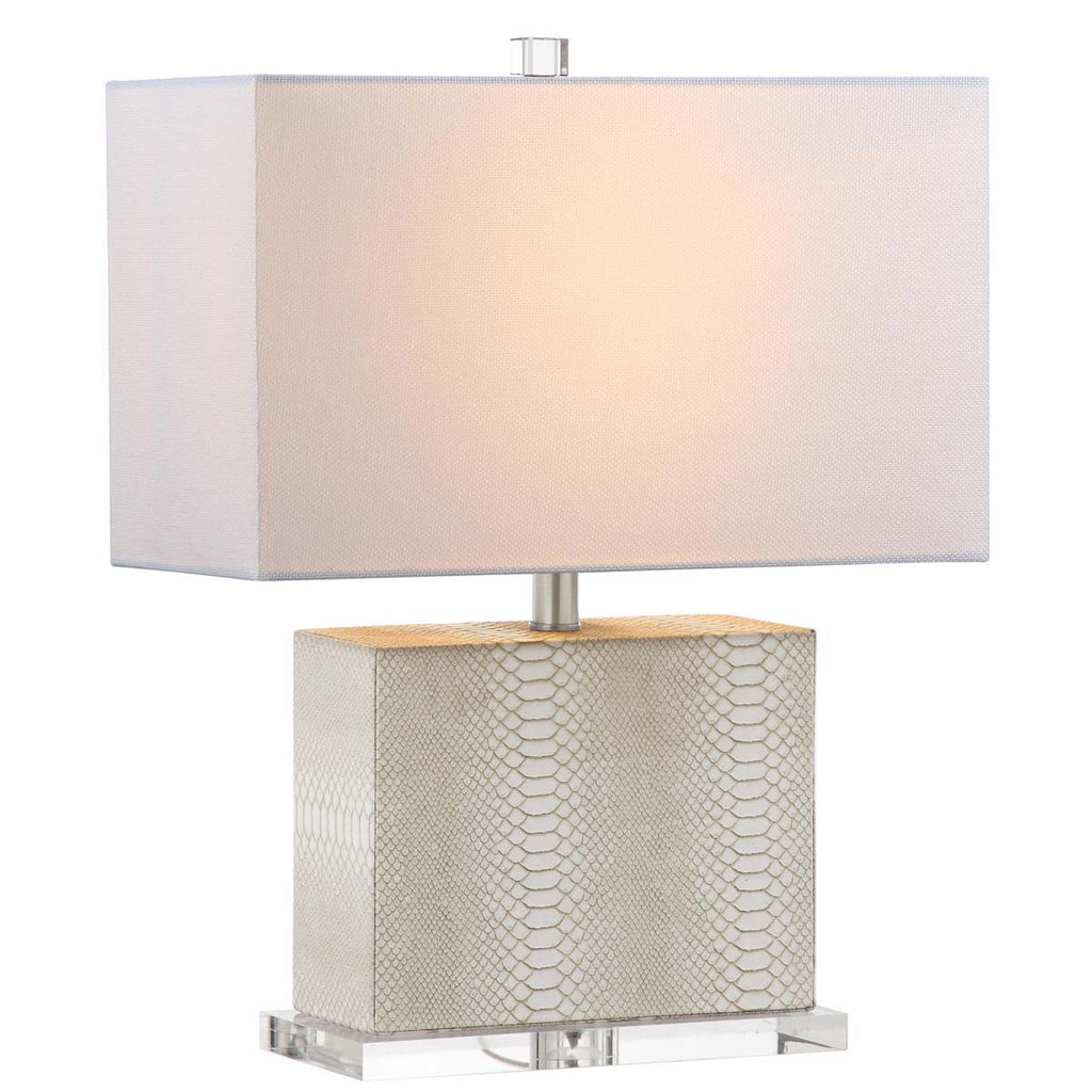 Safavieh Delia 20.5 Inch H Table Lamp-Cream