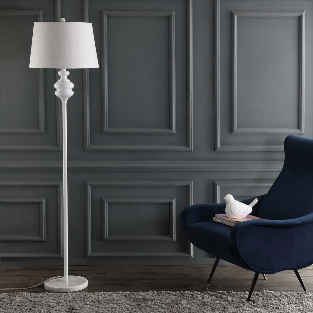 Safavieh Torc 67.5 Inch H Floor Lamp-White