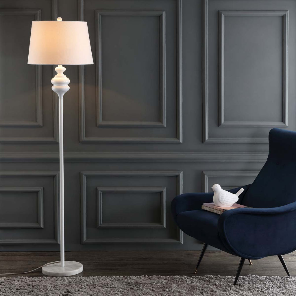 Safavieh Torc 67.5 Inch H Floor Lamp-White