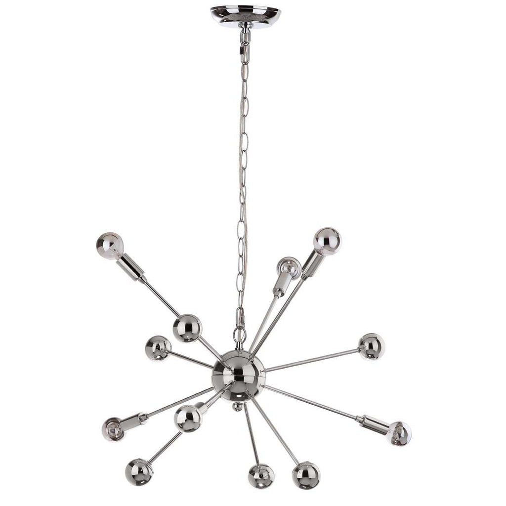 Safavieh Matrix Sputnik 6 Light Chrome 24.75 Inch Dia Pendant-Chrome