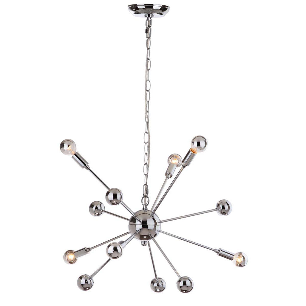 Safavieh Matrix Sputnik 6 Light Chrome 24.75 Inch Dia Pendant-Chrome