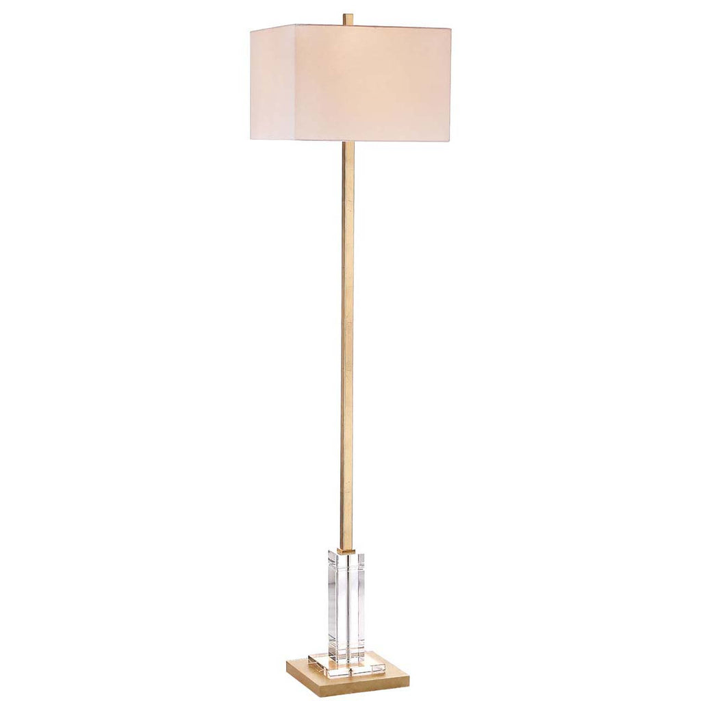 Safavieh Talon 68 Inch H Floor Lamp-Gold/Clear