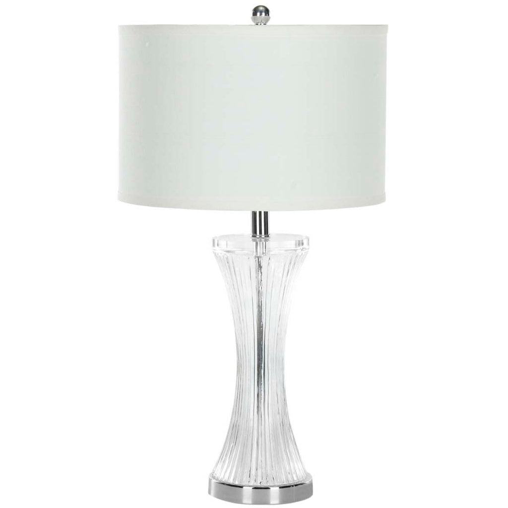 Safavieh Zelda 25 Inch H Glass Table Lamp - Clear