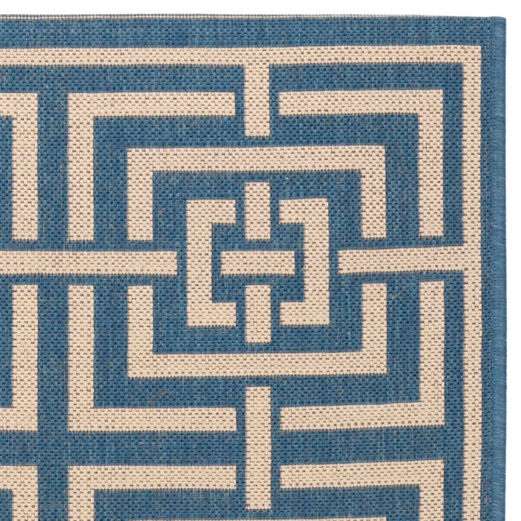 Safavieh Linden Rug Collection: LND128M - Blue / Creme