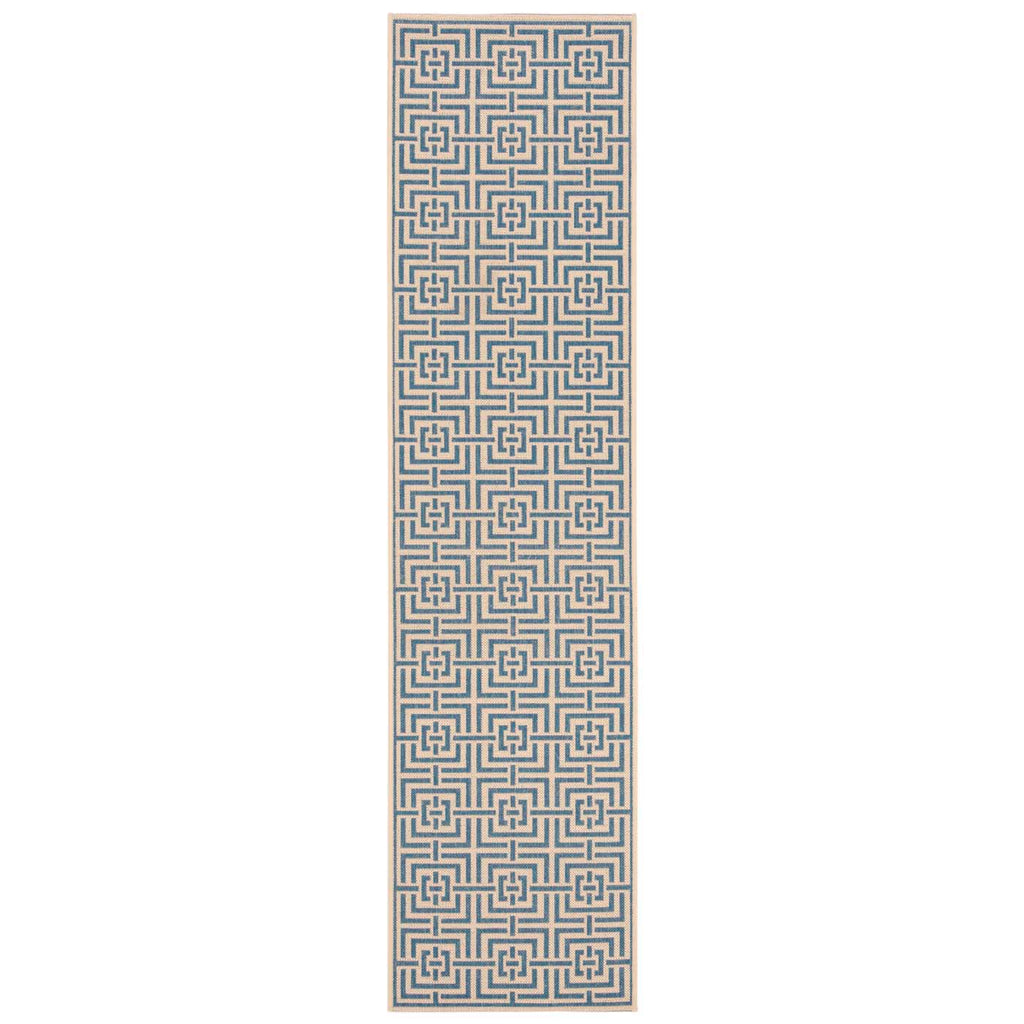 Safavieh Linden Rug Collection: LND128N - Cream / Blue