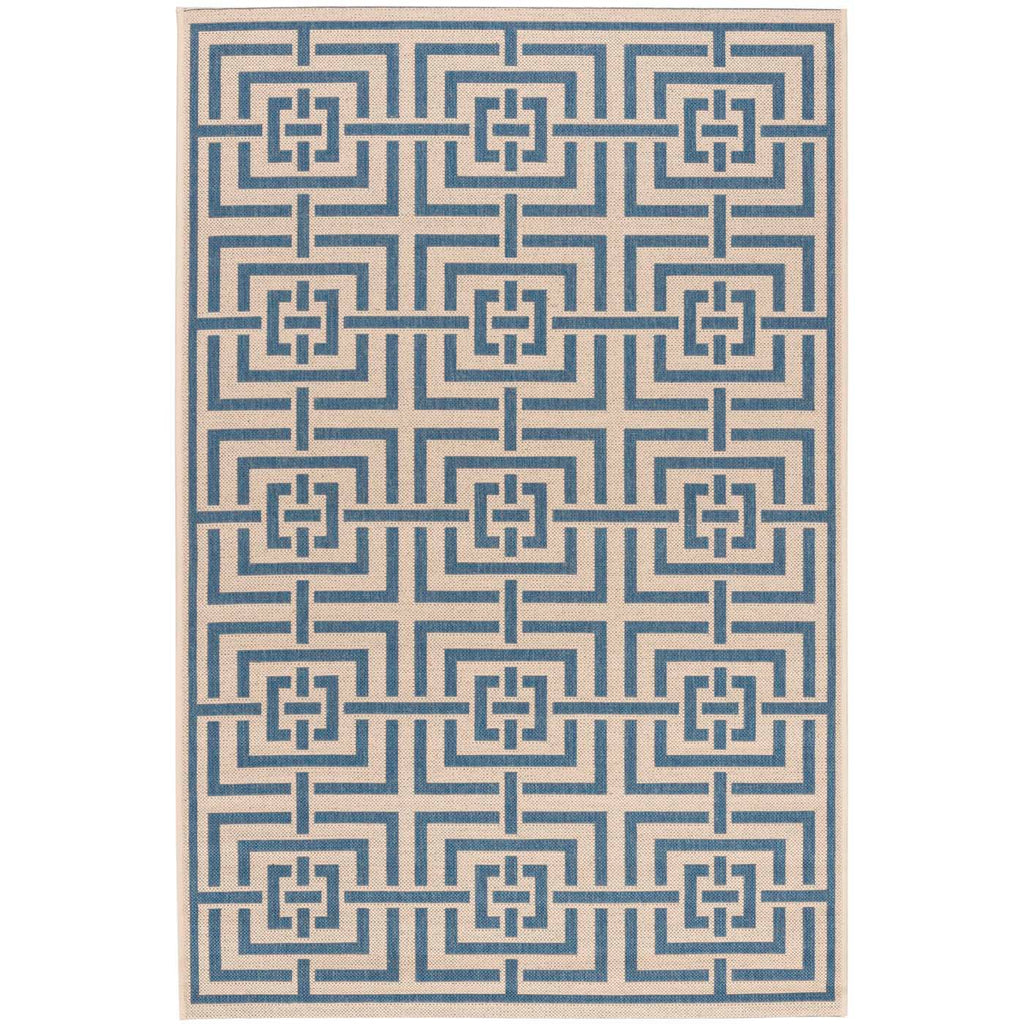 Safavieh Linden Rug Collection: LND128N - Cream / Blue