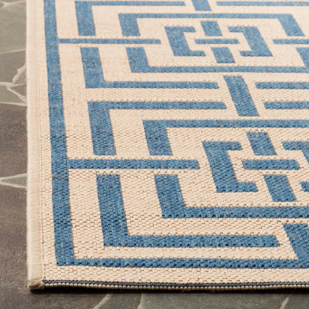 Safavieh Linden Rug Collection: LND128N - Cream / Blue