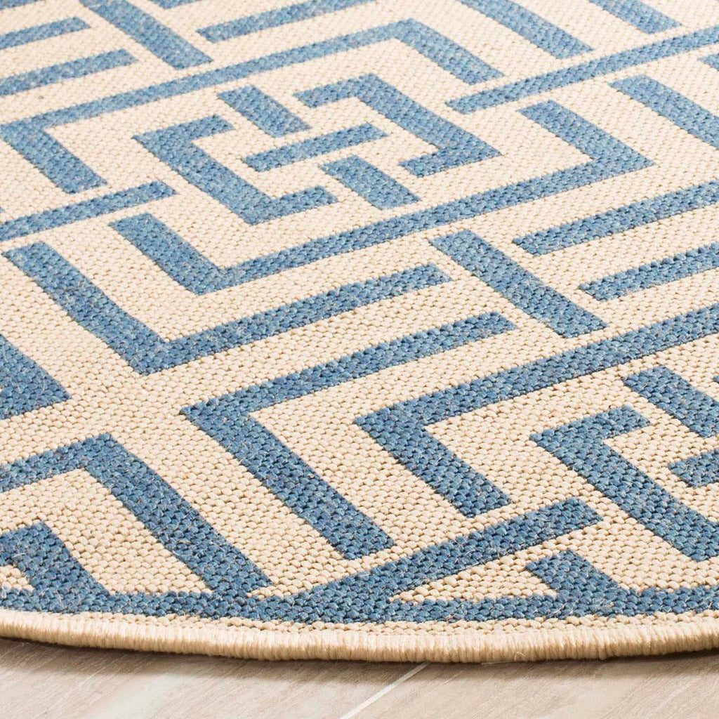 Safavieh Linden Rug Collection: LND128N - Cream / Blue