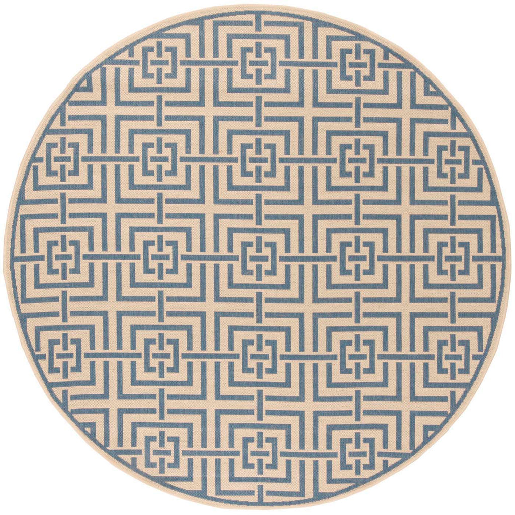 Safavieh Linden Rug Collection: LND128N - Cream / Blue