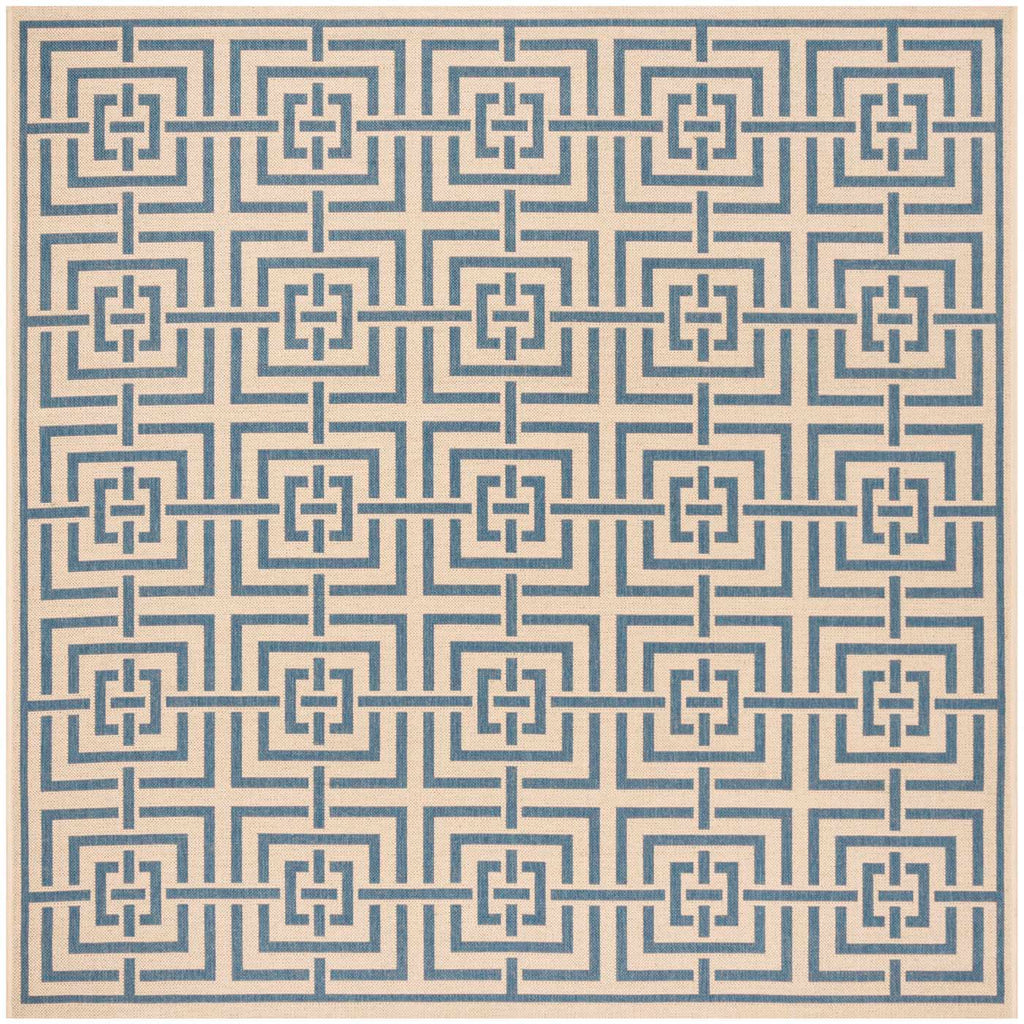 Safavieh Linden Rug Collection: LND128N - Cream / Blue