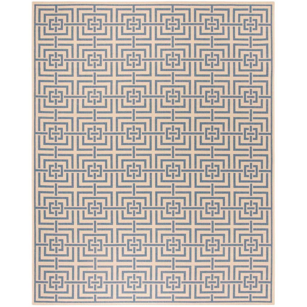 Safavieh Linden Rug Collection: LND128N - Cream / Blue