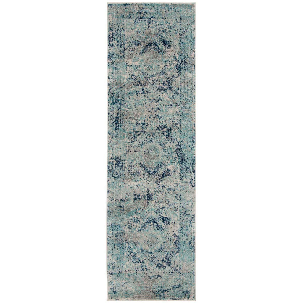 Safavieh Madison Rug Collection MAD152M - Ivory / Blue