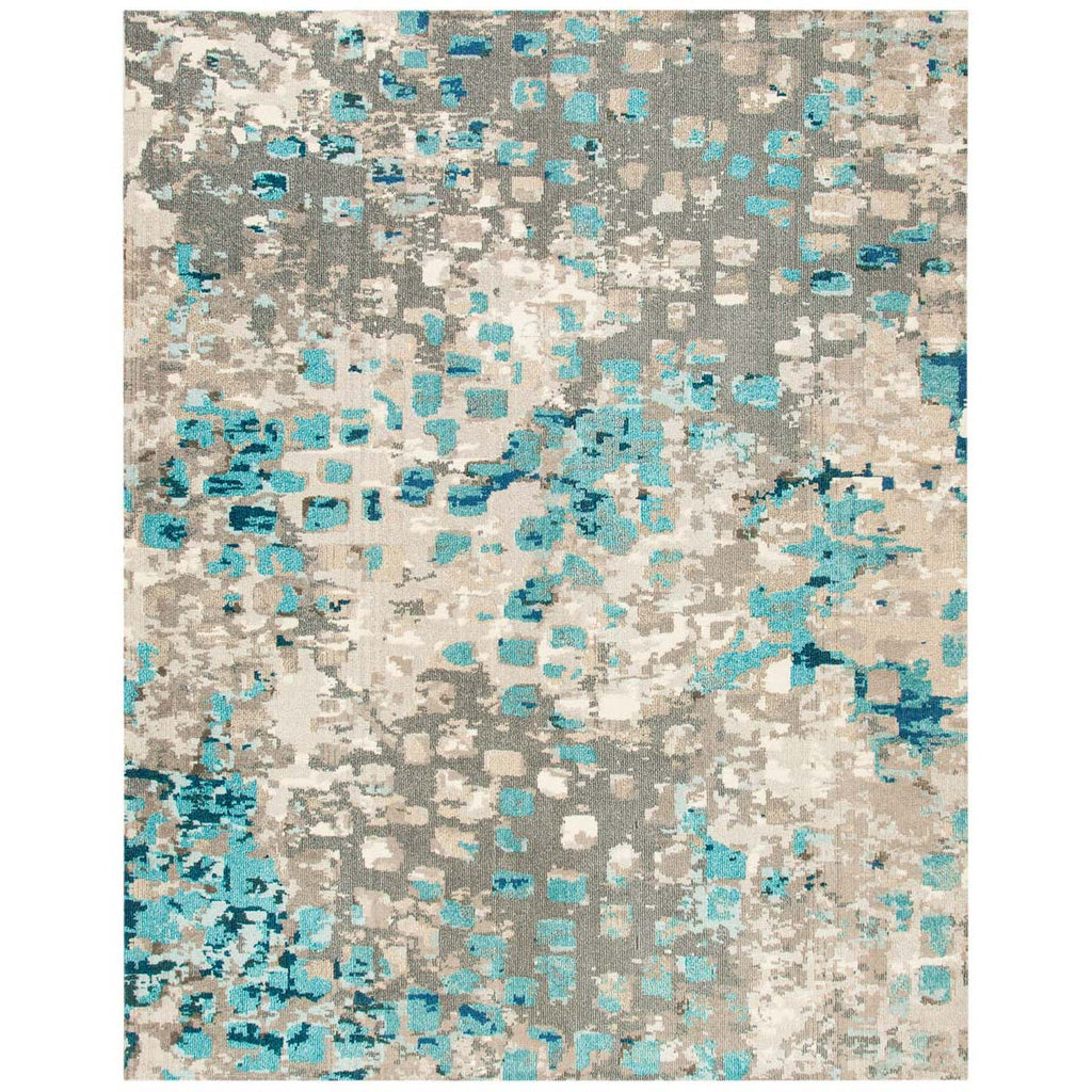 Safavieh Madison 400 Rug Collection MAD425E - Grey / Blue