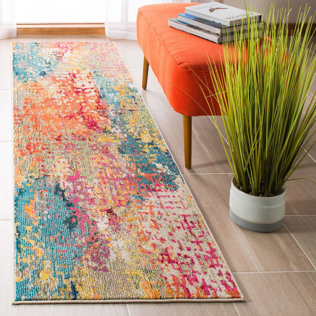 Safavieh Madison 400 Rug Collection MAD429C - Ivory / Multi