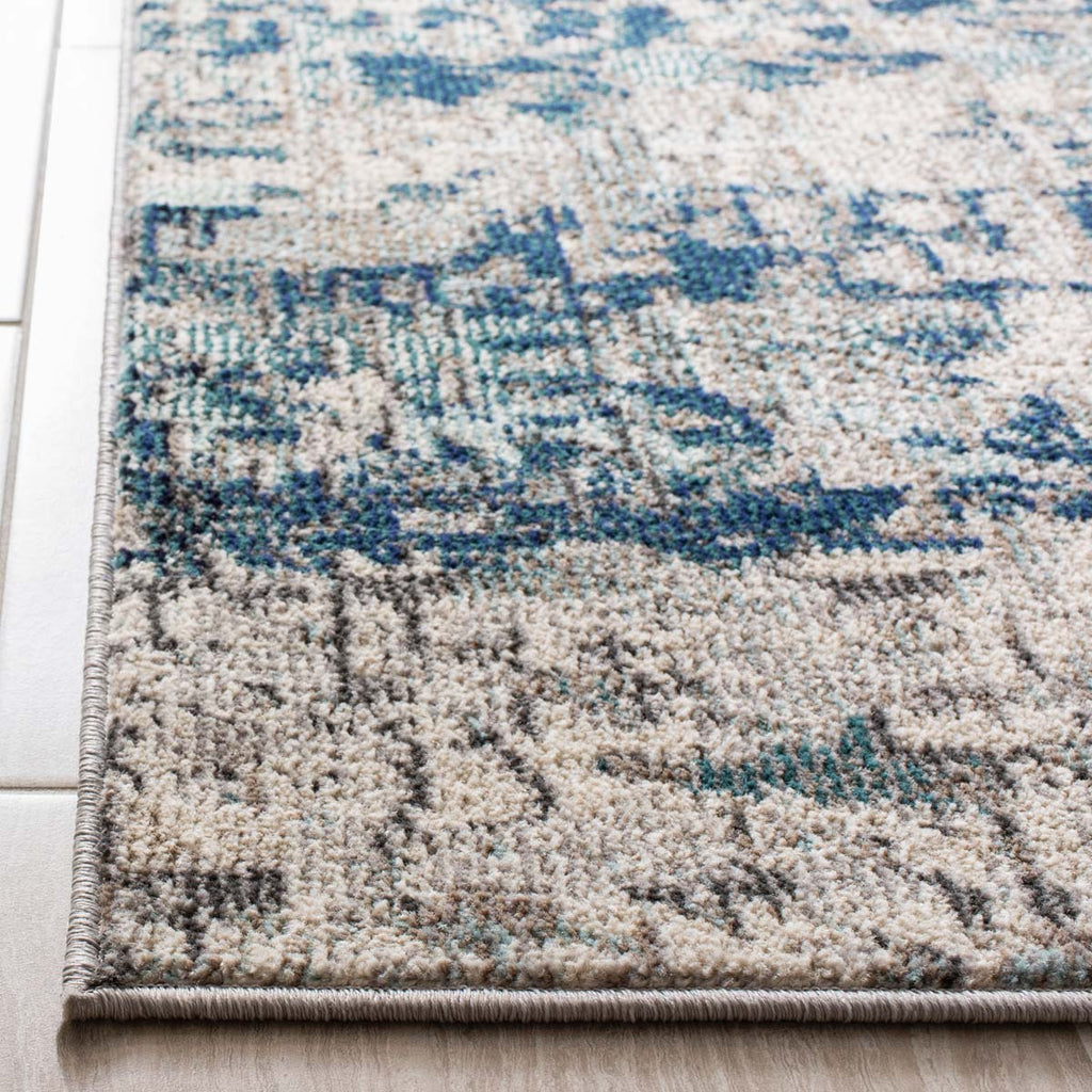 Safavieh Madison 400 Rug Collection MAD460K - Grey / Blue