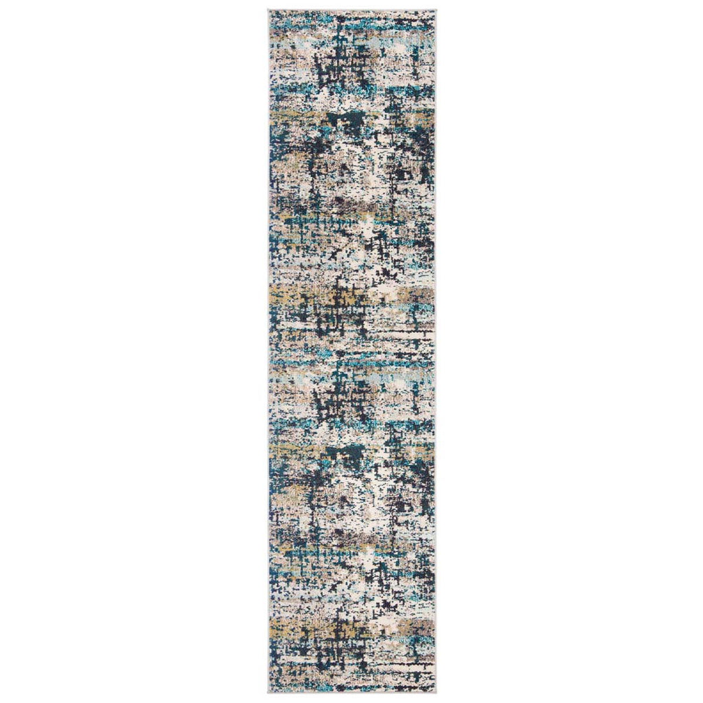 Safavieh Madison 400 Rug Collection MAD469B - Cream / Blue